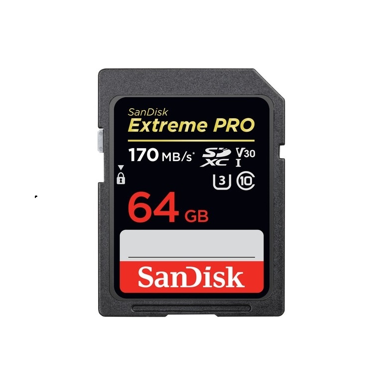 Карта памяти SanDisk Extreme Pro SDXC UHS-I 64Gb 200MB/s