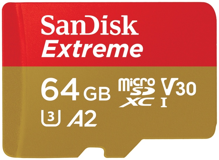 Карта памяти Sandisk 64 gb mini