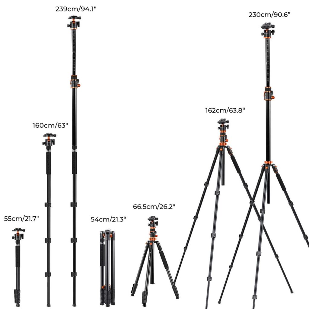 Штатив-K&F Monopod and Tripod 3
