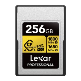 Карта памяти Lexar Gold Series Professional 256 ГБ CFexpress 4.0 тип A